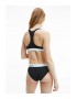 Calvin Klein Unlined Bralette 0000F3785E-001  με φαρδύ λάστιχο και αθλητική πλάτη ΜΑΥΡΟ